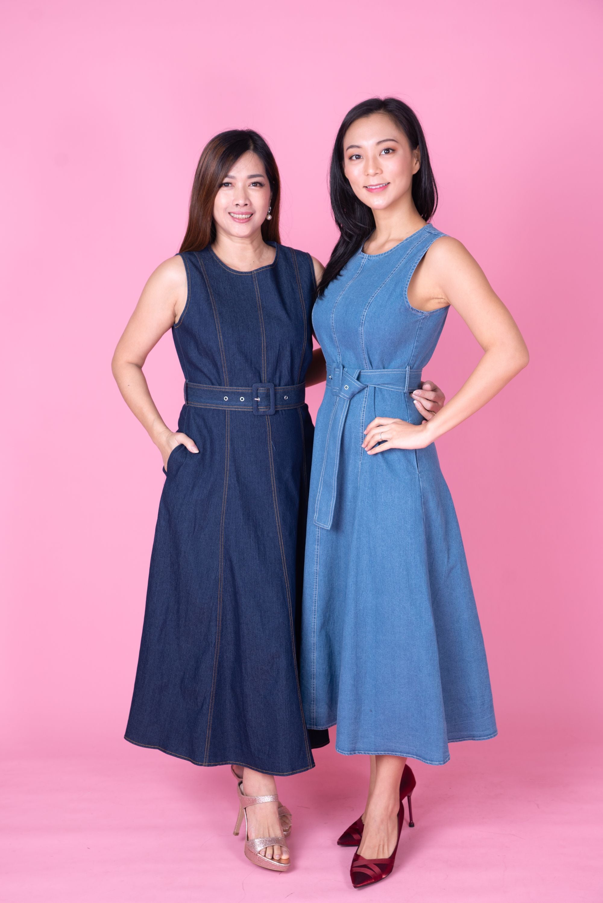 Long Shirt Dress Denim