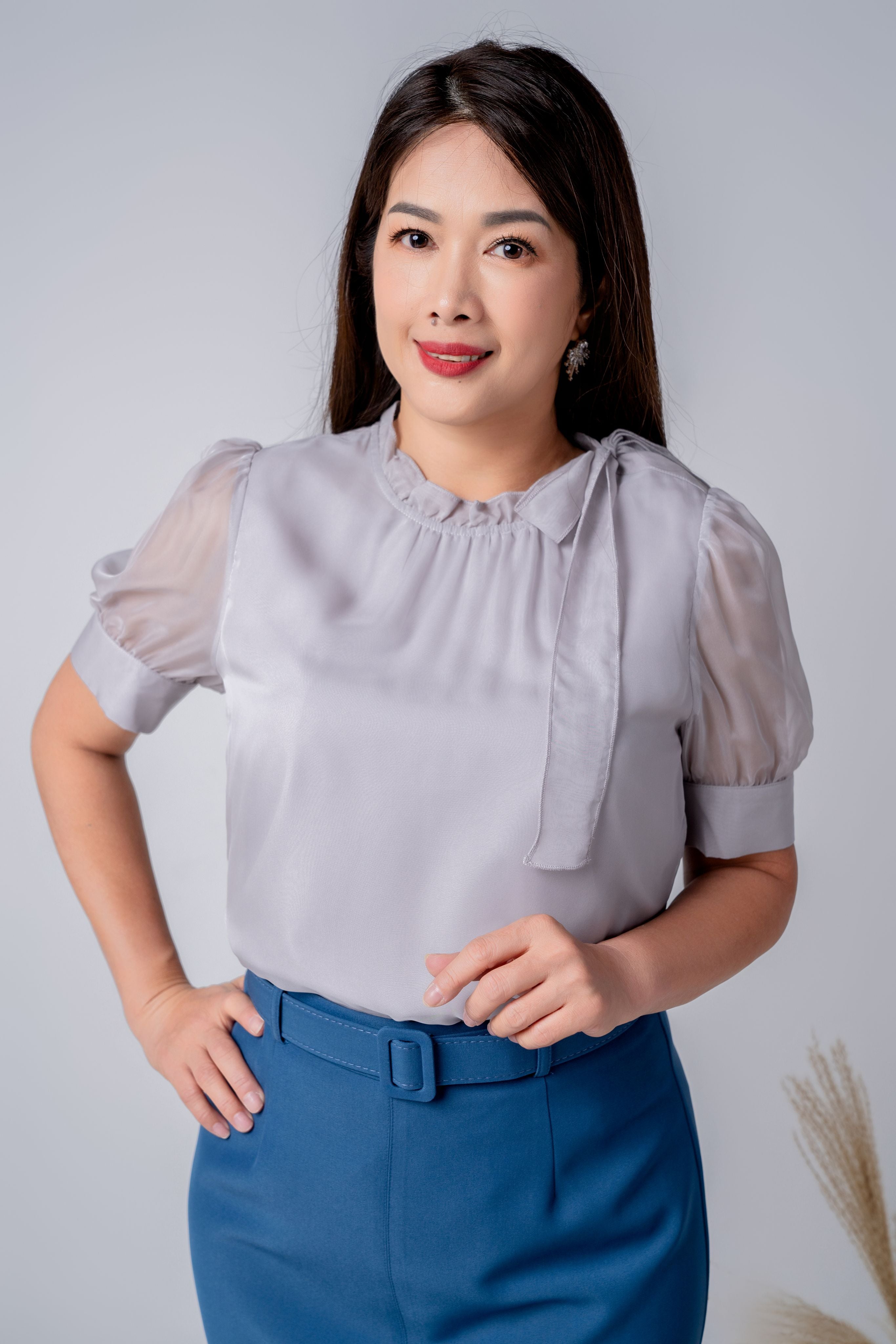 Bow tie Chiffon Top