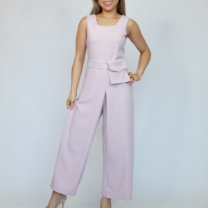 Ally Jumpsuit With Belt Pocket