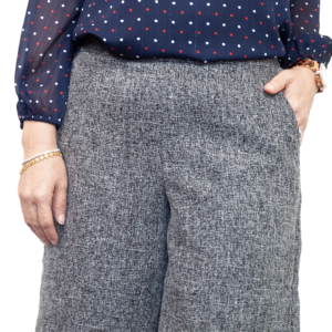 Linen Tweed Culottes Pant