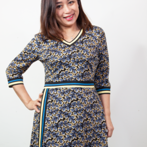 Clover Leaf Print Dress