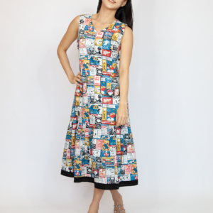 Menko Printed Dress