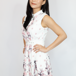 Cherry Blossom Sleeveless Dress