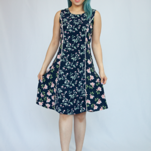 Slim Cut Flower Dress