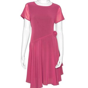 Balsa Chiffon Plain Dress