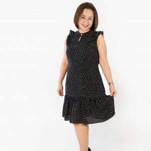 Polka Dot Ruffle Dress