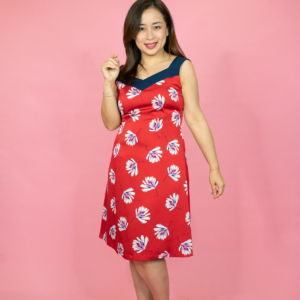 Candy Stripe Flower Dress