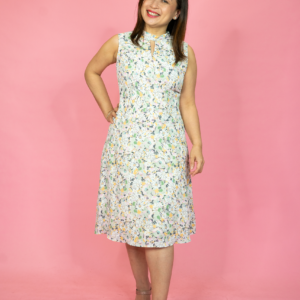 Spring Blossom Flower Dress